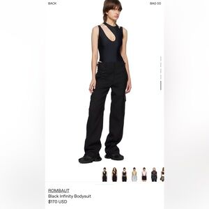 This Rombaut body suit was worn with wolford tights on my birthday still new